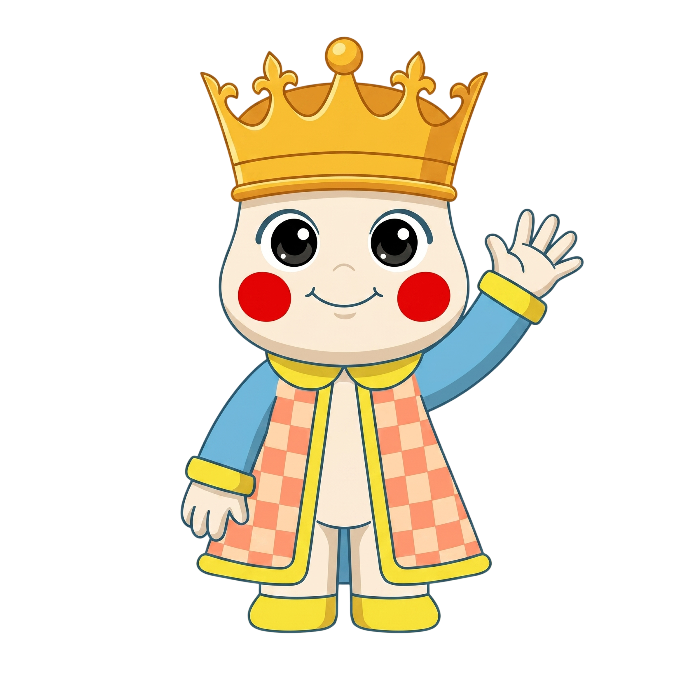 Chess King Mascot